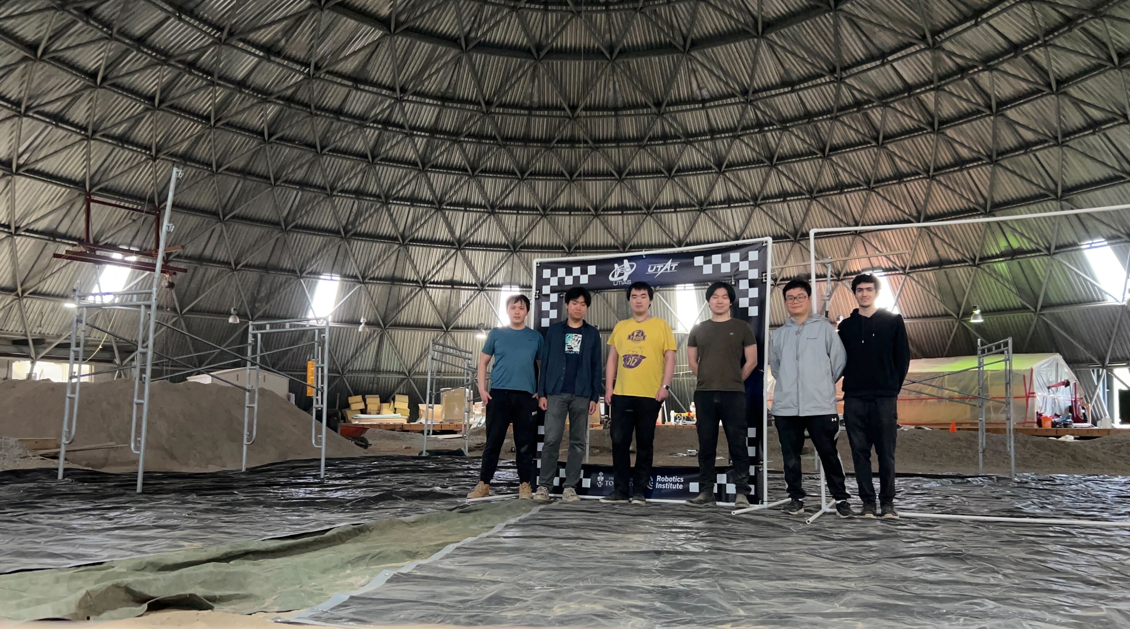 Racing Dome Construction Started